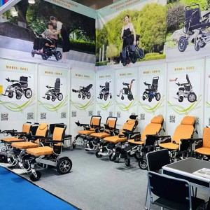 New Shock Absorption Electric Wheelchair